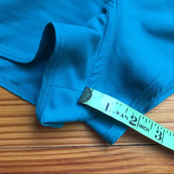Speedo Teal Athletic Shorts, EUC, M - Picture 6 of 8